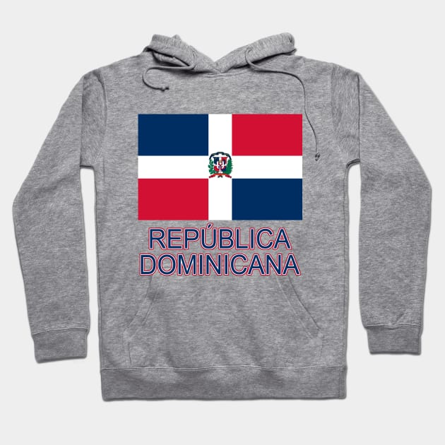 The Pride of Republica Dominicana - Dominican Flag Design Hoodie by Naves